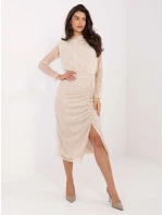 Šaty IT SK 9937.16 světle béžové Šaty IT SK 9937.16 světle béžové