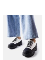 Polobotky U9B-XX4664-1 bílo-černé - Solea Polobotky U9B-XX4664-1 bílo-černé - Solea