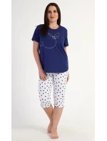 Dámské pyžamo kapri Butterfly Dámské pyžamo kapri Butterfly