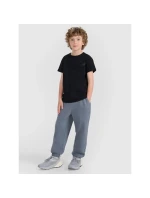 Dětské hladké tričko (SADA 2) 4F 4FJRAW25TTSHU3157-93S