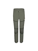 Dětské kalhoty na zip Nordfjord Slim Fit Clay Green (853-328) Trollkids Dětské kalhoty na zip pro chlapce/dívky