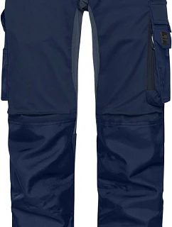 Daiber JN 1812 (42-60) Pracovní strečové kalhoty "Slim Line" 02.112M navy/carbon