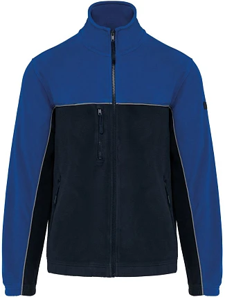 WK WK 904 Pracovní fleecová bunda 20.W904 navy/royal blue WK WK 904 Pracovní fleecová bunda 20.W904 navy/royal blue