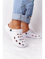 Dámské Nazouváky Bílé Pěnové EVA
