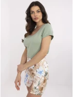 Tričko RV TS A557.66P pistácie