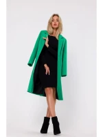 M758 Kabát na knoflíky - zelený M758 Kabát na knoflíky - zelený