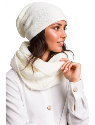 BK044 Slouchy čepice - ecru BK044 Slouchy čepice - ecru