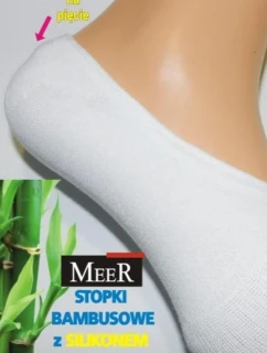 Bambusové ponožky - mokasínky 1018