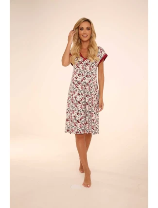 Dámská noční košile De Lafense 466 Mia kr/r S-2XL Dámská noční košile De Lafense 466 Mia kr/r S-2XL