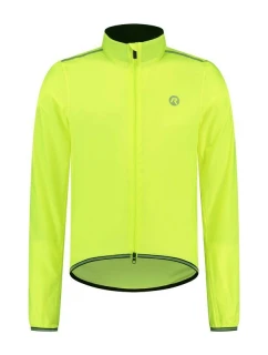 Bunda do deště Rogelli ESSENTIAL fluor XL