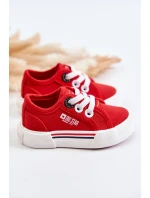 Dětské nízké tenisky Big Star JJ374162 Červená