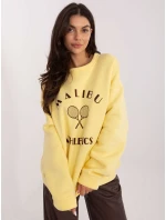 Mikina MJ BL H2519.34 žlutá Mikina MJ BL H2519.34 žlutá