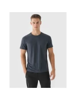 Pánské pravidelné rychleschnoucí tréninkové tričko 4F 4FWAW24TFTSM1003-22M
