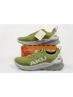 Aku pánské outdoorové trekové boty Aira pohodlné turistické zelené šedé