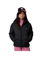 Dívčí bunda 4F F0739 tmavě černá 4FJWSS26TDJAF0739 20S