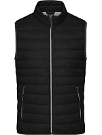 Daiber JN 1138 Pánská péřová vesta 02.1138 black/silver Daiber JN 1138 Pánská péřová vesta 02.1138 black/silver