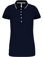 Kariban K 252 Dámské kontrastní piqué polo 20.K252 navy/white/red Kariban K 252 Dámské kontrastní piqué polo 20.K252 navy/white/red