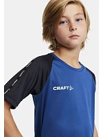Craft Teamwear Squad Go Contrast Jersey Jr Dětské kontrastní sportovní tričko 82.2727 club cobalt/navy Craft Teamwear Squad Go Contrast Jersey Jr Dětské kontrastní sportovní tričko 82.2727 club cobalt/navy