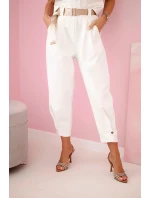 Set vesta + kalhoty ecru Set vesta + kalhoty ecru