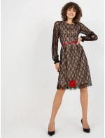 LK SK 507018 šaty.60P černá