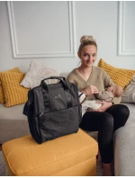 Dámský batoh na kočárek Engelis Vuch Eloa Black