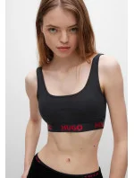 BOSS Dámská sportovní podprsenka Sporty Logo 50469631-001 - HUGO BOSS Dámská sportovní podprsenka Sporty Logo 50469631-001 - HUGO