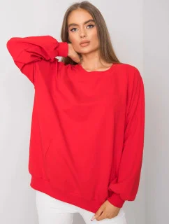 Dámská halenka RV BL 7191.37P červená - Rue Paris