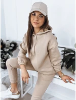 KSENIIA PREMIUM dámská tepláková souprava ve světle béžové barvě FashionStreet AY0784