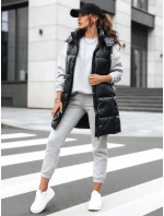 Dámská dlouhá vesta GANT černá FashionStreet TY3839 Dámská dlouhá vesta GANT černá FashionStreet TY3839