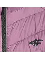 Dámská bunda 4F F0855 fialová 4FWSS26TDJAF0855 51S
