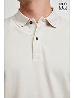 NEOBLU Orel Unisex piqué polo z těžké bavlny 24.4337 optic white NEOBLU Orel Unisex piqué polo z těžké bavlny 24.4337 optic white