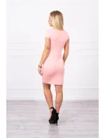 8310 Lososové šaty