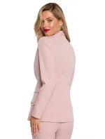 K141 Bunda s dvojitou kapsou a klopou - lahvově zelená K141 Bunda s dvojitou kapsou a klopou - lahvově zelená