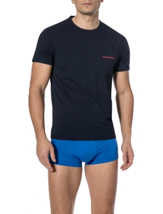 Pánské tričko 2pcs 111267 9P717 27435 tmavě modrá - Emporio Armani Pánské tričko 2pcs 111267 9P717 27435 tmavě modrá - Emporio Armani