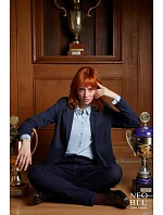 NEOBLU Marcel Women Dámský piqué blejzr 24.3170 night blue NEOBLU Marcel Women Dámský piqué blejzr 24.3170 night blue