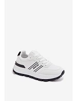 Dámské tenisky na platformě Big Star TT274882 Hi-Poly System Bílé