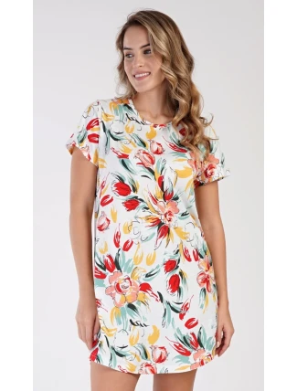 Dámská noční košile s krátkým rukávem Sofie