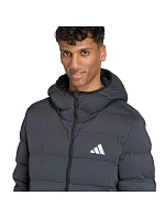 Pánská péřová bunda adidas Helionic Climawarm Stretch Hooded Jacket Black JN2114 pánské oblečení Pánská péřová bunda adidas Helionic Climawarm Stretch Hooded Jacket Black JN2114 pánské oblečení