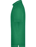 Daiber JN 569 Pánské žerzejové elastické polo 02.0569 irish green/white Daiber JN 569 Pánské žerzejové elastické polo 02.0569 irish green/white