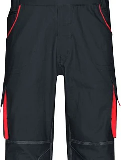 Daiber JN 848 (42-60) Pracovní kalhoty s laclem - Color 02.0848 carbon/red