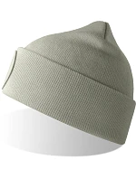 Atlantis Headwear Wind-S Circular Patch Pletená čepice patch 33.0319 light grey Atlantis Headwear Wind-S Circular Patch Pletená čepice patch 33.0319 light grey