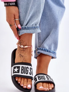 Dámské klasické pantofle Big Star LL274739 Černá