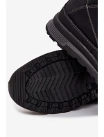 Pánské turistické boty s vyhříváním Černé Wivelle