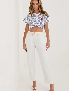 Kordové kalhoty model 226457 Italy Moda