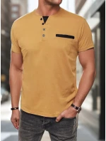 Pánská polokošile ala khaki FashionStreet RX5632