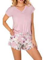 Dámské pyžamo Nicola 1/2 pink - Donna Dámské pyžamo Nicola 1/2 pink - Donna