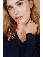 NEOBLU Sullivan Women Dámský svetr s výstřihem do V 24.3988 deep black