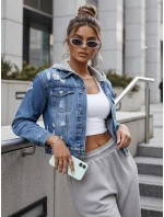 Dámská džínová bunda BOOST modrá TY1242z Dámská džínová bunda BOOST modrá TY1242z