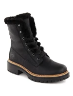 Rieker W 72625-00 RKR714 boty s kožešinou Rieker W 72625-00 RKR714 boty s kožešinou