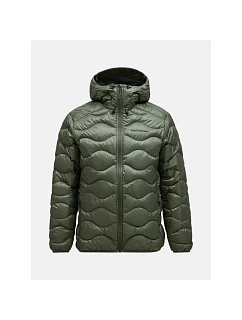 Bunda Peak Performance M Helium Down Hood Jacket, zelená